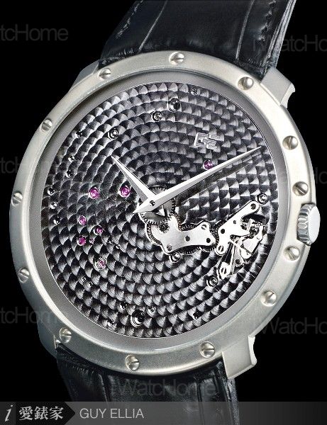 Round Square Time Space白金款