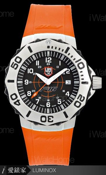 LUMINOX F-16 Fighting Falcon Time Date 9100