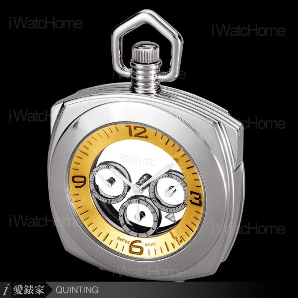 Transparent Pocket Watch "Janus"