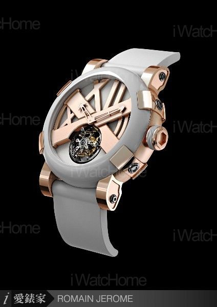 Titanic-DNA-玫瑰金陀飛輪