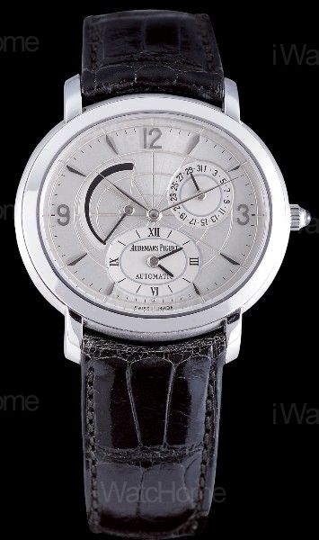 千禧系列雙時區錶 25778BC 黑色皮帶款 2008年式