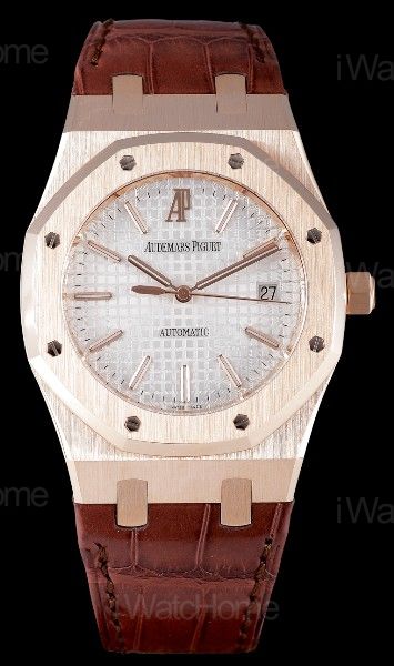 皇家橡樹女錶15300OR皮帶款 2008年式