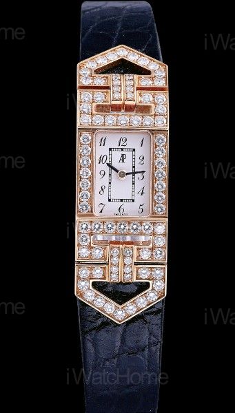 Charleston 67018OR 黑皮帶款女錶