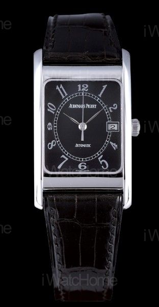 Edward Piguet黑色皮帶款