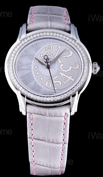 千禧系列鑽錶 77301ST紫色面盤款