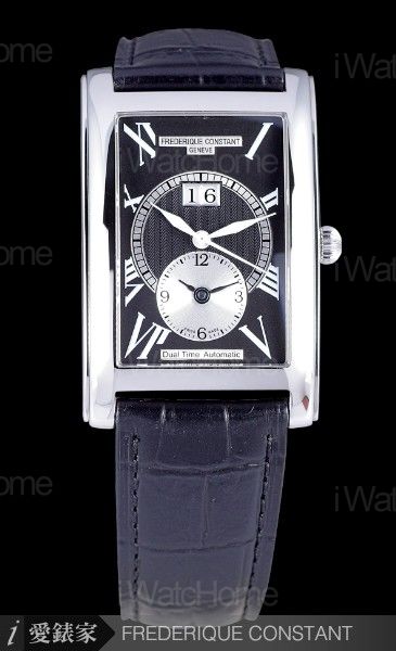 Carree Big Date Dual Time FC-325MS4C26