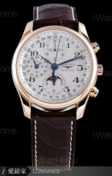 Master Moonphase Chronograph巨擘系列月相計時腕錶