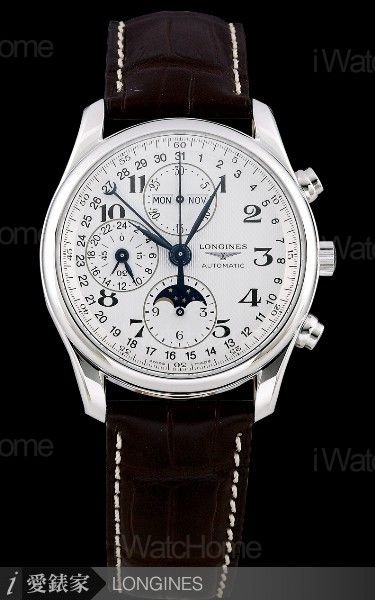 Master巨擘系列精鋼腕錶