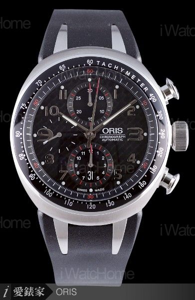 ORIS TT3 Chronograph Automatic Carbon Fibre Dial