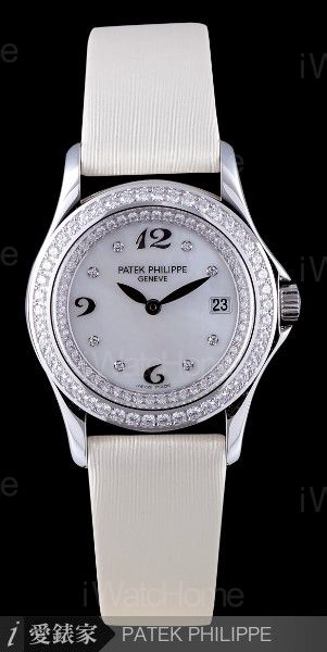 Ladys Calatrava with Diamond Bezel 4906/200W