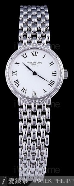 Calatrava 18kt White Gold Ladies Watch 4809/2G