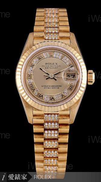 Oyster Perpetual Ladies 18K President
