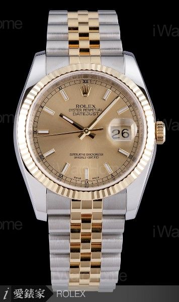 ROLEX Datejust蠔式恒動日曆型腕錶