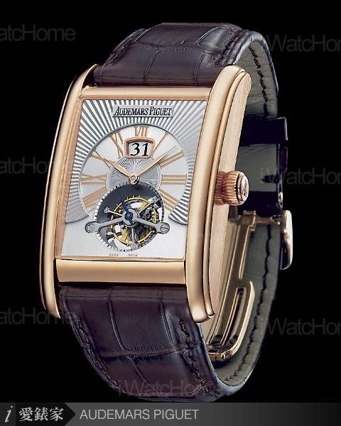 Edward Piguet大日期窗陀飛輪腕錶