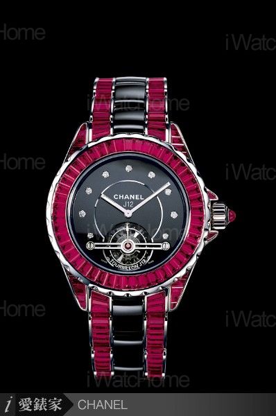 J12 Tourbillon Haute Joaillerie Ruby