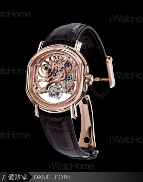 DANIEL ROTH Master Grandes Complications Tourbillon Lumiere光之陀飛輪 Rose Gold