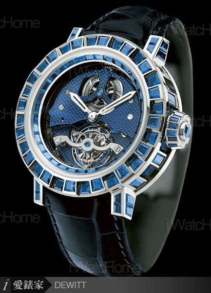 Academia Tourbillon Mysterieux Haute Joaillerie White Gold