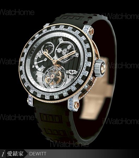 Academia Tourbillon Differentiel Rainbow Spirit Rose Gold