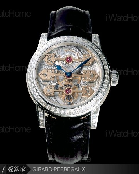 三金橋陀飛輪自動錶 White Gold