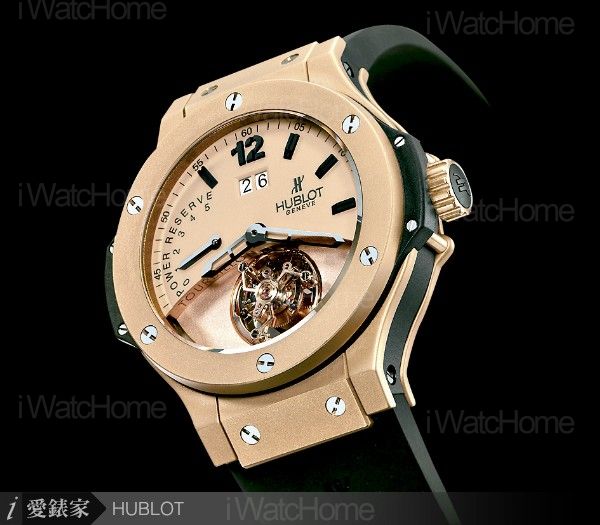 Big Bang Tourbillon Gold Mat HUBLOT Big Date Rose Gold