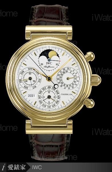 IWC Da Vinci Tourbillon（2001年推出）