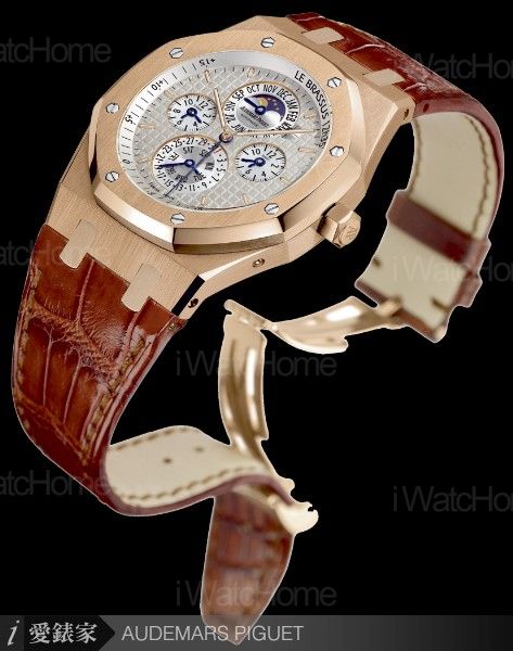 皇家橡樹日出日落時間等式天文月相萬年曆腕錶