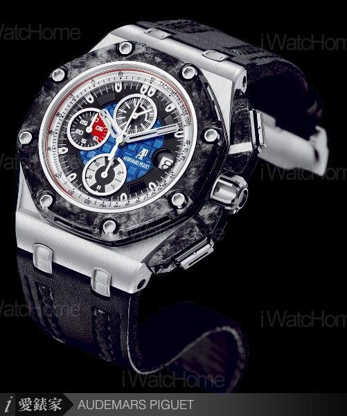 皇家橡樹離岸型國際大汽車大賽限量計時碼錶鉑金款