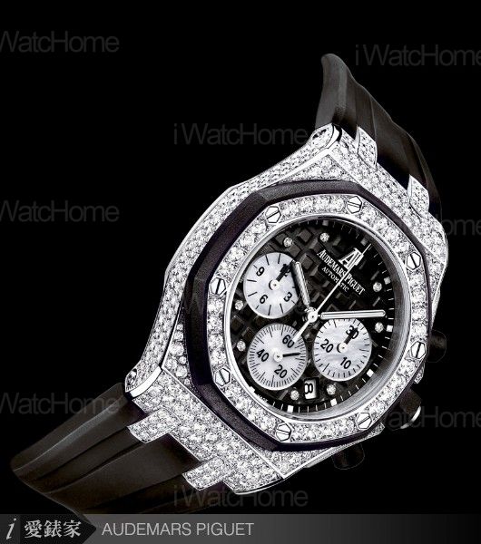 皇家橡樹離岸型陀飛輪計時碼錶玫瑰金款