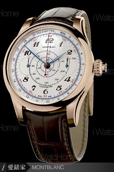 Villeret 1858 Vintage Chronographe復刻計時腕錶