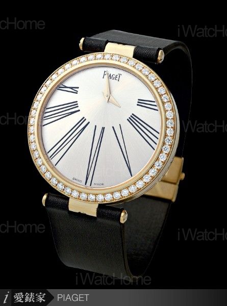 Limelight伯爵玫瑰金鑲鑽雙面佳人腕錶 2010