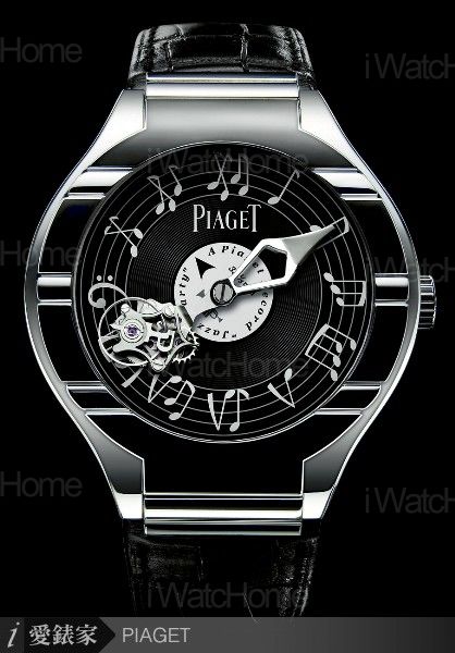 Piaget Polo伯爵琺瑯彩繪相對陀飛輪腕錶（Jazz Music主題）