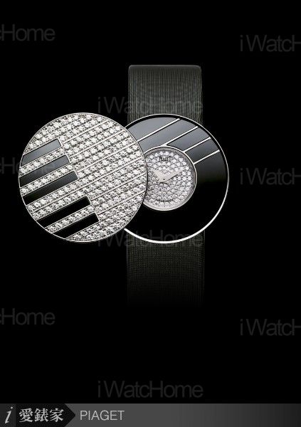 Limelight伯爵白K鑲鑽神秘腕錶（Jazz Music主題）