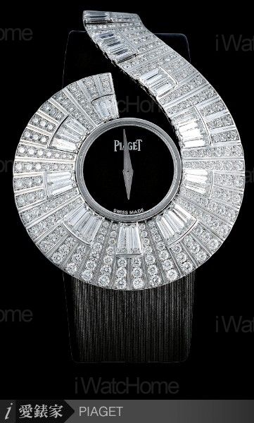 Limelight伯爵白K鑲鑽腕錶（Jazz Music主題）迴旋琴鍵