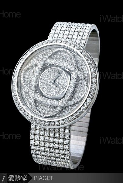 Limelight伯爵白K全鑽帶腕錶（Jazz Dance主題）