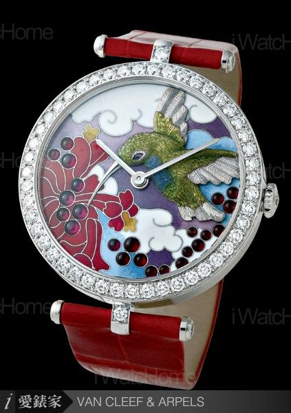 VAN CLEEF & ARPELS Lady Arpels Extraordinary Hummingbirds—Blue-Throated