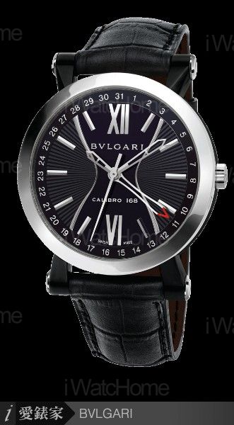 Sotirio Bulgari 中央日期顯示腕錶