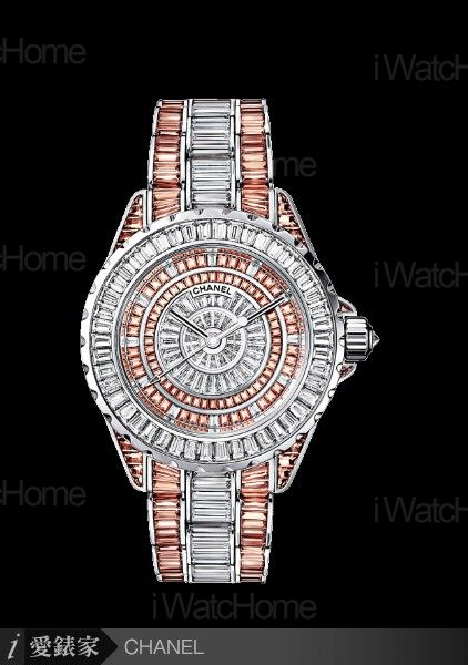 CHANEL J12干邑白蘭地藍寶石頂級限量鑽錶