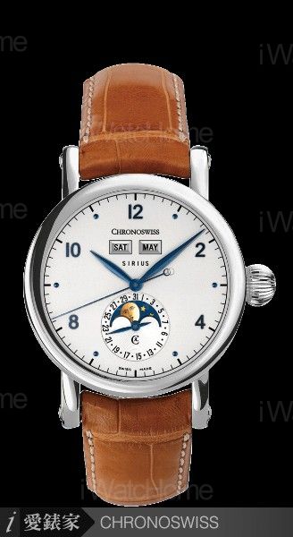 CHRONOSWISS Sirius Triple Date大月相腕錶