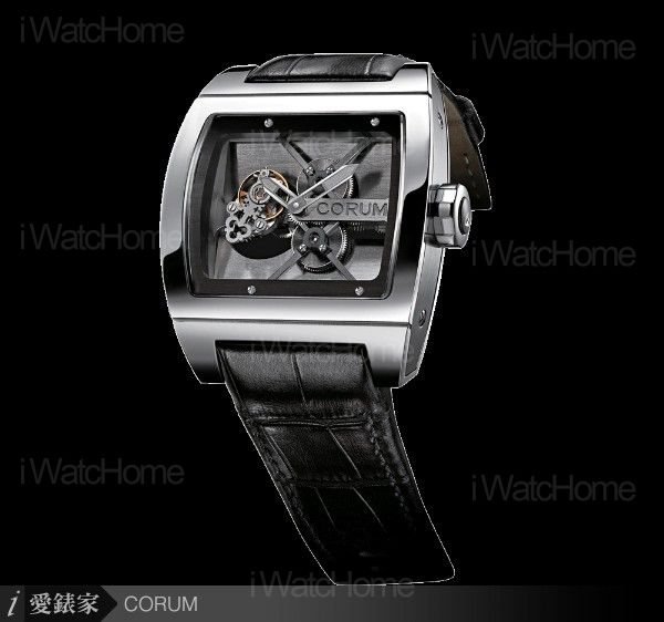 CORUM Ti-Bridge Tourbillon鈦橋陀飛輪腕錶