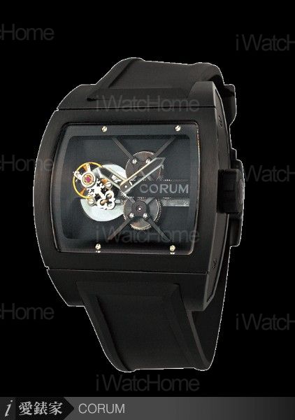 CORUM Ti-Bridge Tourbillon鈦橋陀飛輪腕錶