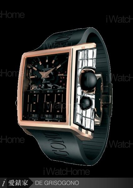 Meccanico dG二合一地時間腕錶