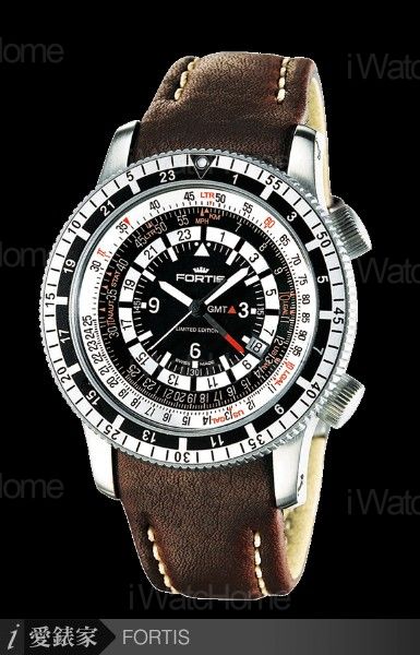 FORTIS B-47 Caluctor GMT 3 Time Zones