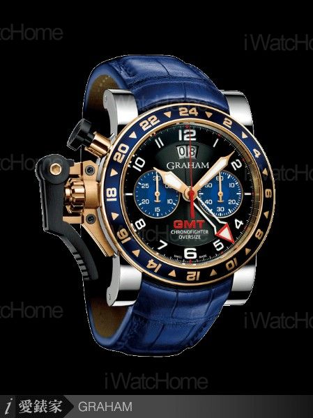 Chronofighter Oversize GMT Blue