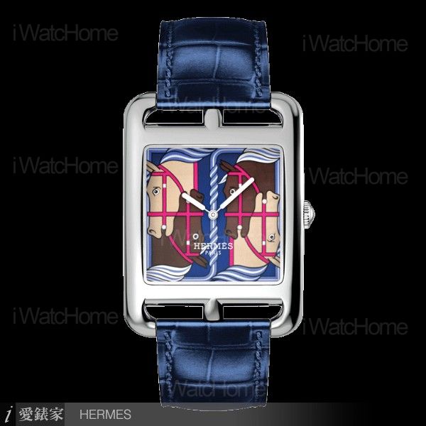 HERMES Cape Cod四馬戰車大明火琺瑯腕錶