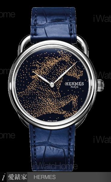 HERMES Arceau傳奇之馬大明火琺瑯腕錶