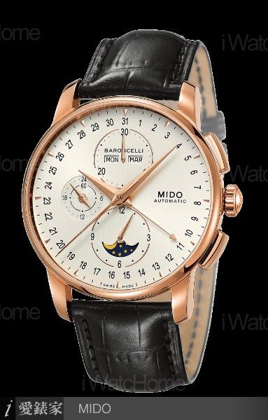 MIDO Baroncelli Moon Phase Chronograph