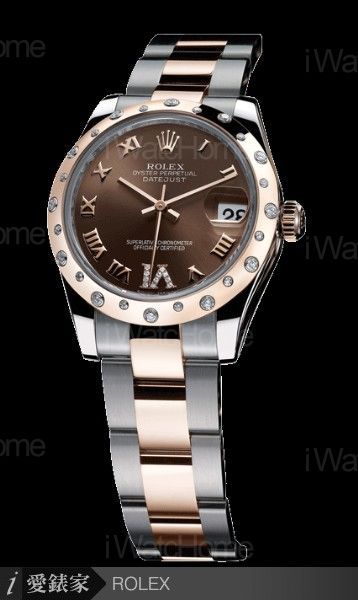 蠔式恒動日誌型女錶 31mm