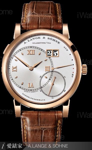 A.LANGE & SOHNE Grand Lange 1 Rose Gold 大日期腕錶