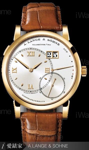 A.LANGE & SOHNE Grand Lange 1 Yellow Gold 大日期腕錶