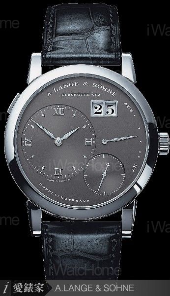 A.LANGE & SOHNE Lange 1 White Gold 大日期腕錶